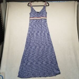 Cable & Gauge Small Dress Maxi Sleeveless Jersey Knit Beach Bohemian Festival